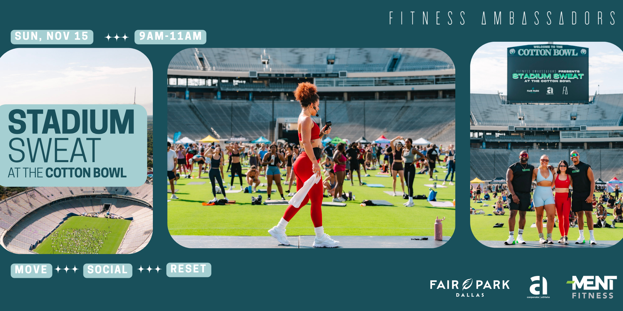 More Info for Stadium Sweat at the Cotton Bowl