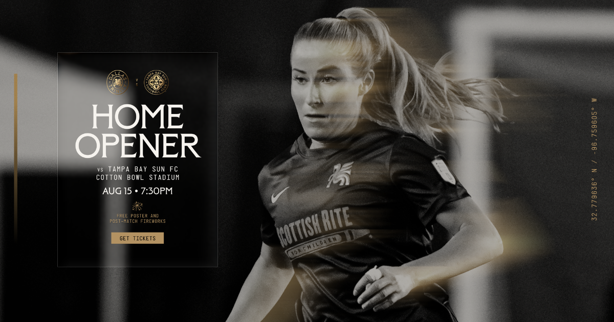 Home Opener: Dallas Trinity FC vs Tampa Bay Sun FC