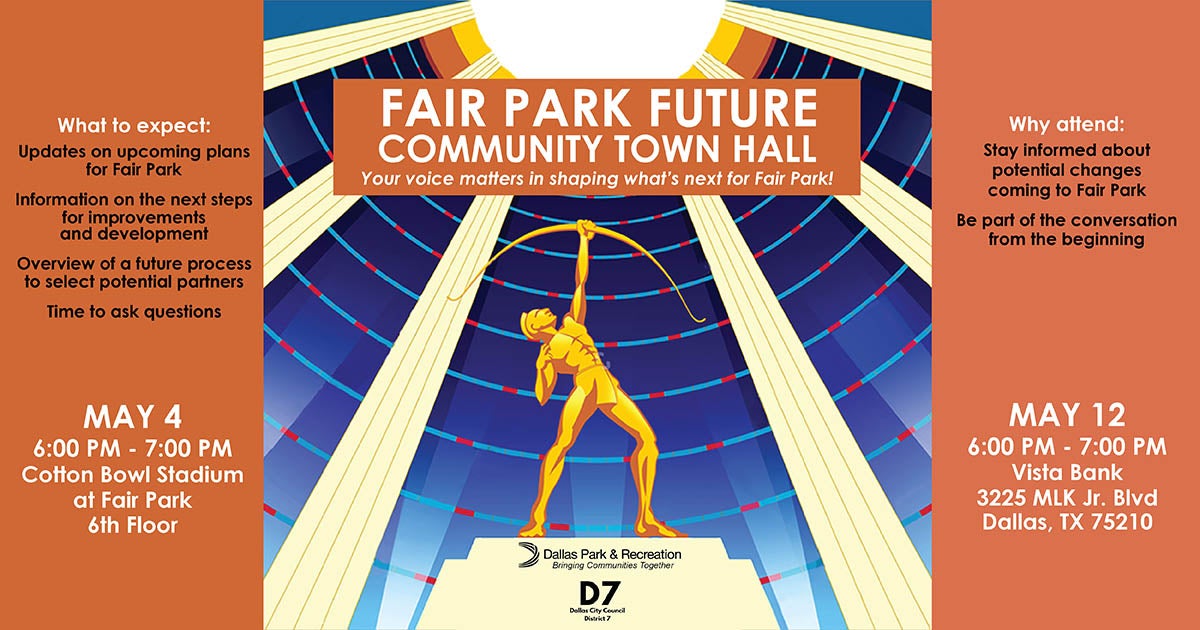 More Info for Fair Park Future Community Town Hall 