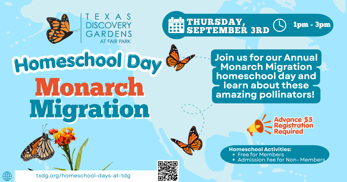 More Info for Homeschool Day: Monarch Migration