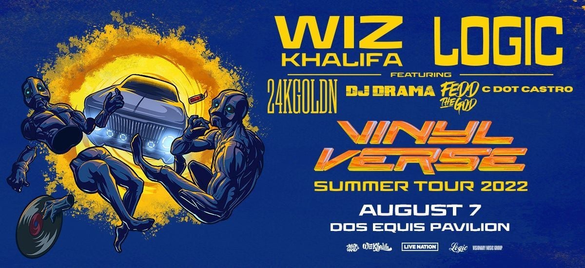 Wiz Khalifa and Logic: Vinyl Verse Tour 2022