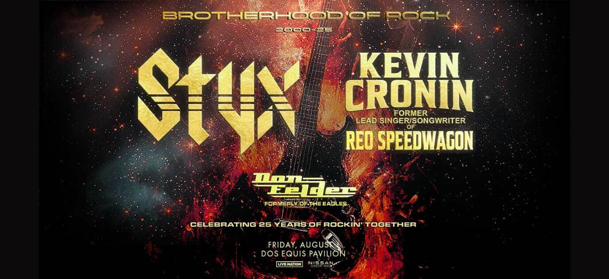 Styx & Kevin Cronin + Don Felder The Brotherhood of Rock Tour
