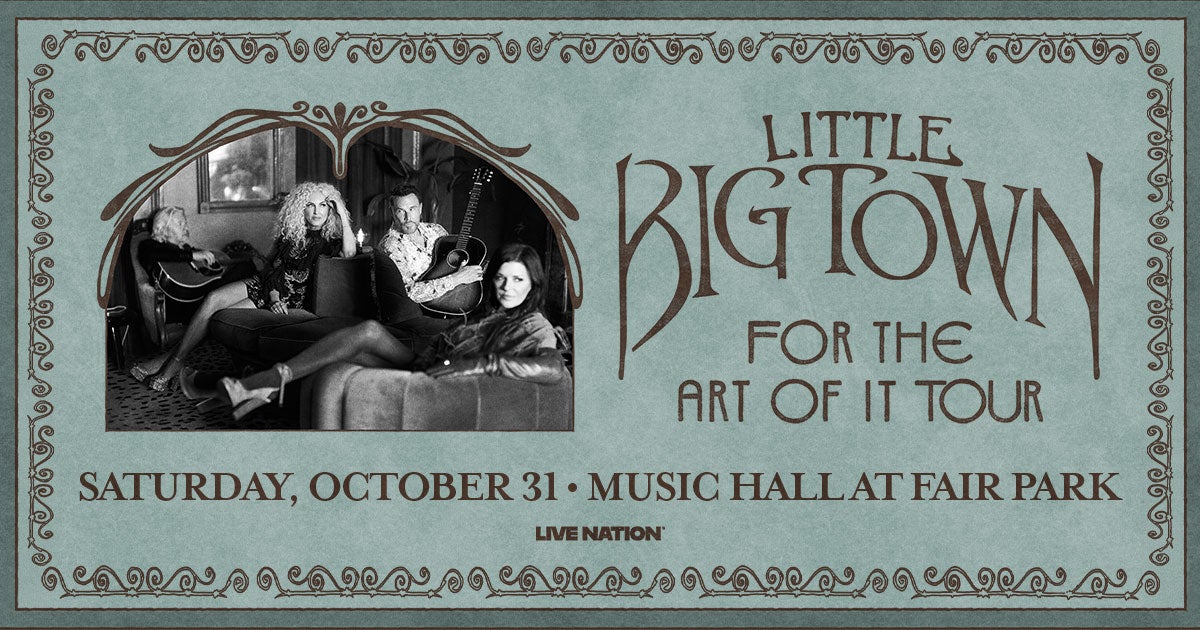 More Info for Little Big Town - For The Art Of It Tour