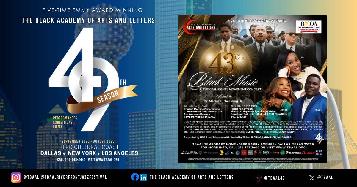 More Info for 43rd Black Music and the Civil Rights Movement Concert (Student Morning Performance)