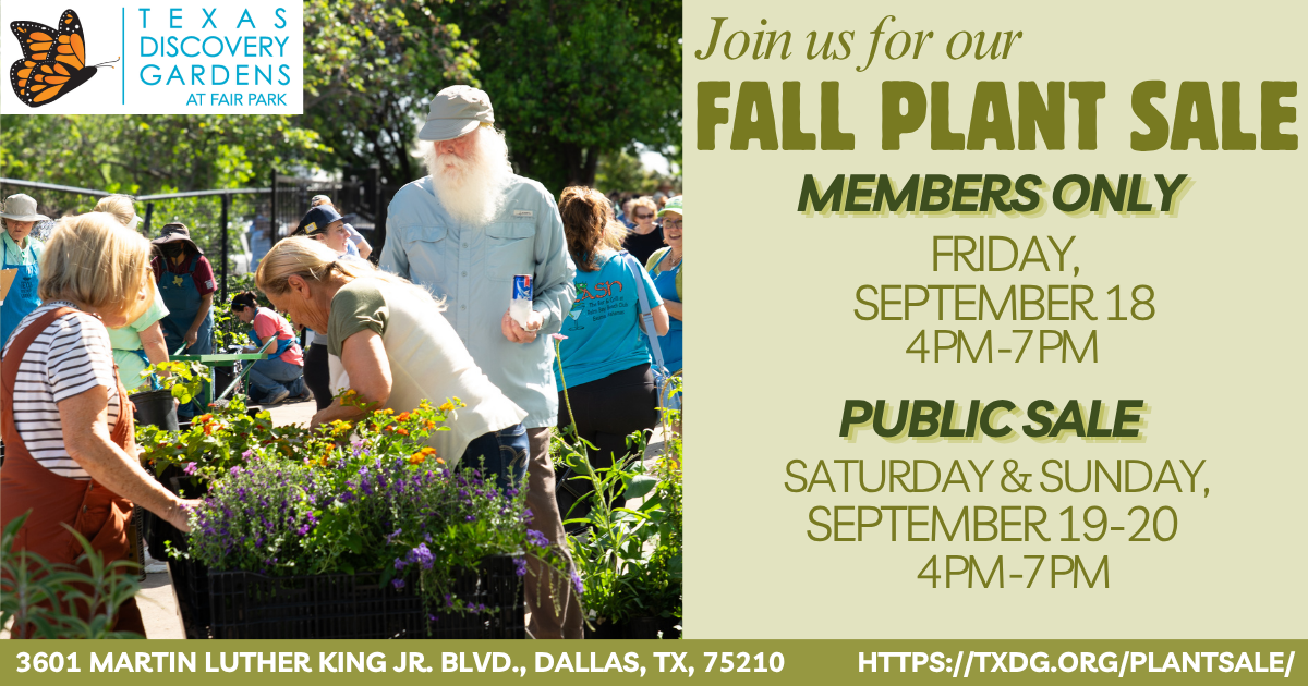 More Info for Fall Plant Sale 