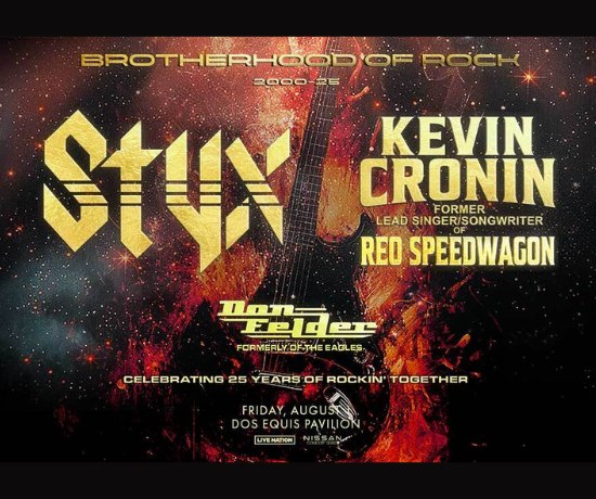 More Info for Styx & Kevin Cronin + Don Felder The Brotherhood of Rock Tour