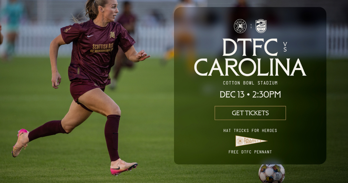 More Info for Dallas Trinity vs Carolina