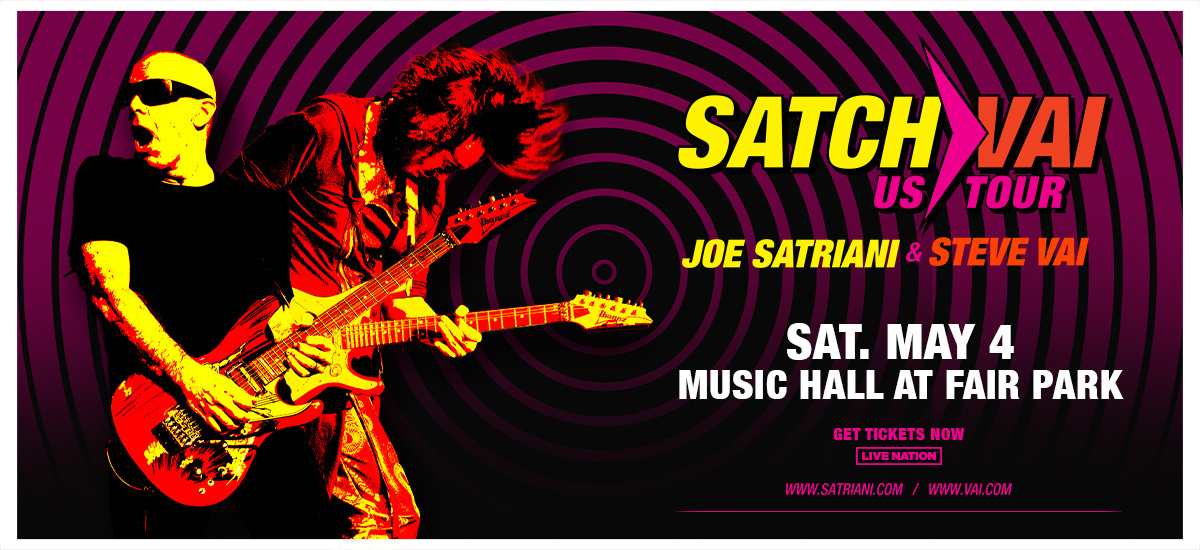 Joe Satriani & Steve Vai - Satch Vai US Tour