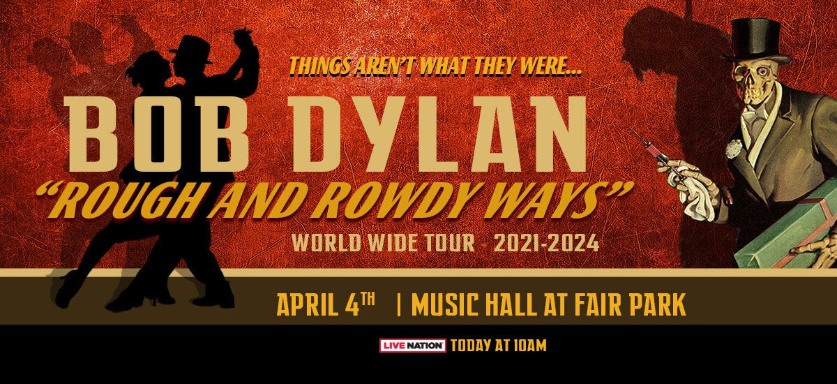 Bob Dylan- Rough And Rowdy Ways Tour