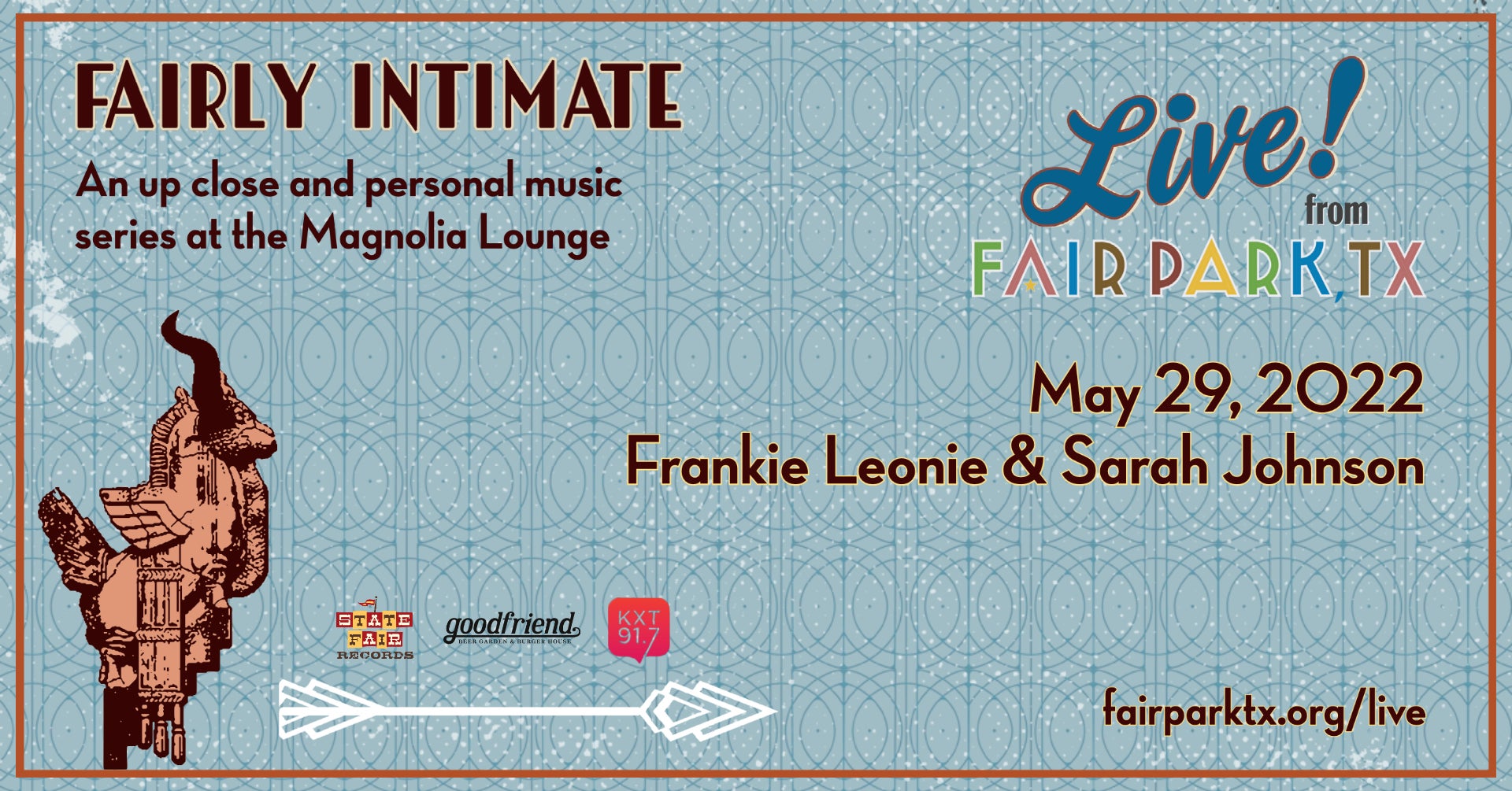Fairly Intimate: Frankie Leonie / Sarah Johnson