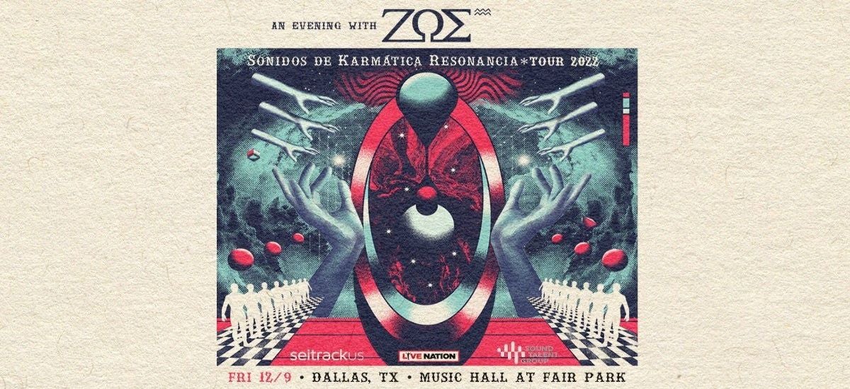 Zoé- Sonidos de Karmática Resonancia US Tour